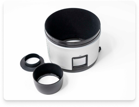 レンズ反射防止